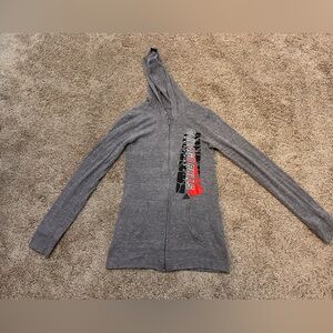 Woman’s Chicago Bulls Basketball zip up adidas hoodie.